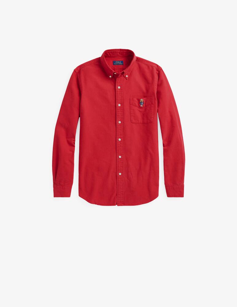 rinascente Polo Ralph Lauren Camicia bd cust oxford bear - Rosso