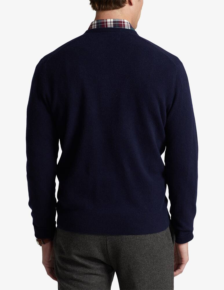 rinascente Polo Ralph Lauren V neck loryelle pony jumper