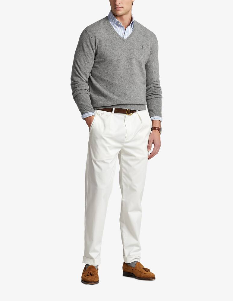 rinascente Polo Ralph Lauren Maglia scollo a v loryelle - Grigio