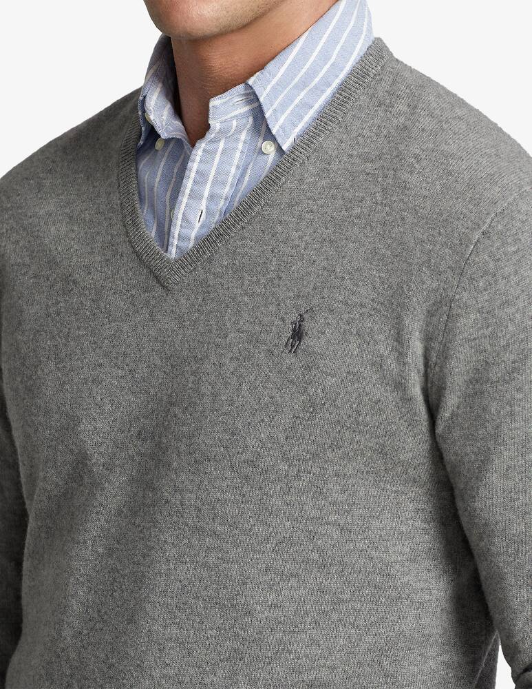 rinascente Polo Ralph Lauren Maglia scollo a v loryelle - Grigio