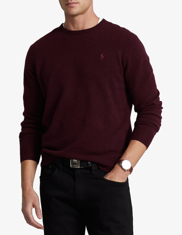Polo Ralph Lauren Loryelle pony wool crewneck jumper - picture 1 Polo Ralph Lauren Loryelle pony wool crewneck jumper - picture 1