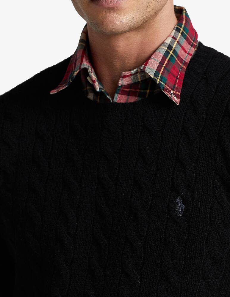 rinascente Polo Ralph Lauren Maglia girocollo misto lana cachemire fin7