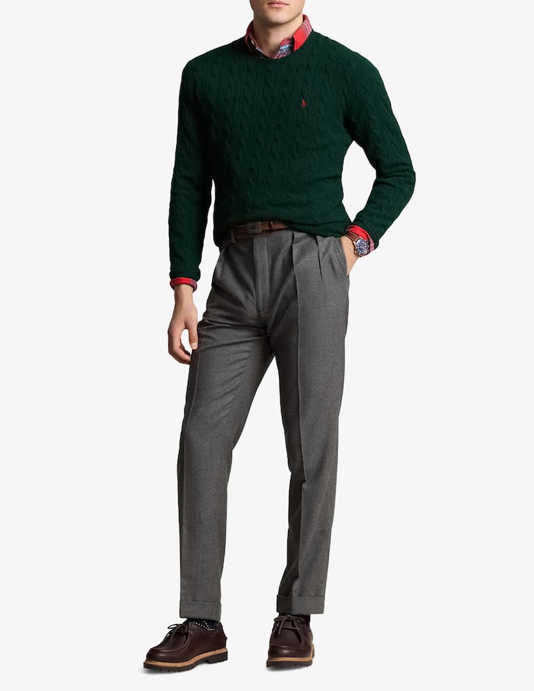 Polo Ralph Lauren Cable knit crew jumper - picture 2 Polo Ralph Lauren Cable knit crew jumper - picture 2