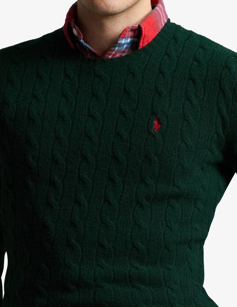 Polo Ralph Lauren Cable knit crew jumper - picture 4 Polo Ralph Lauren Cable knit crew jumper - picture 4