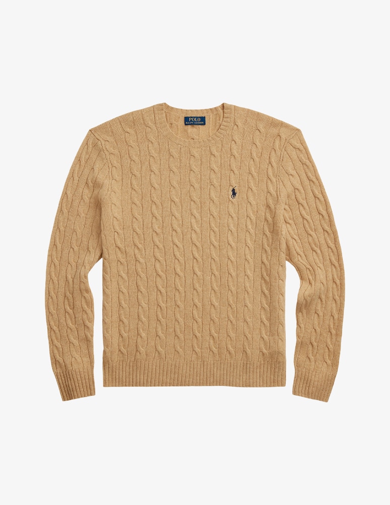 rinascente Polo Ralph Lauren Cable knit crewneck jumper