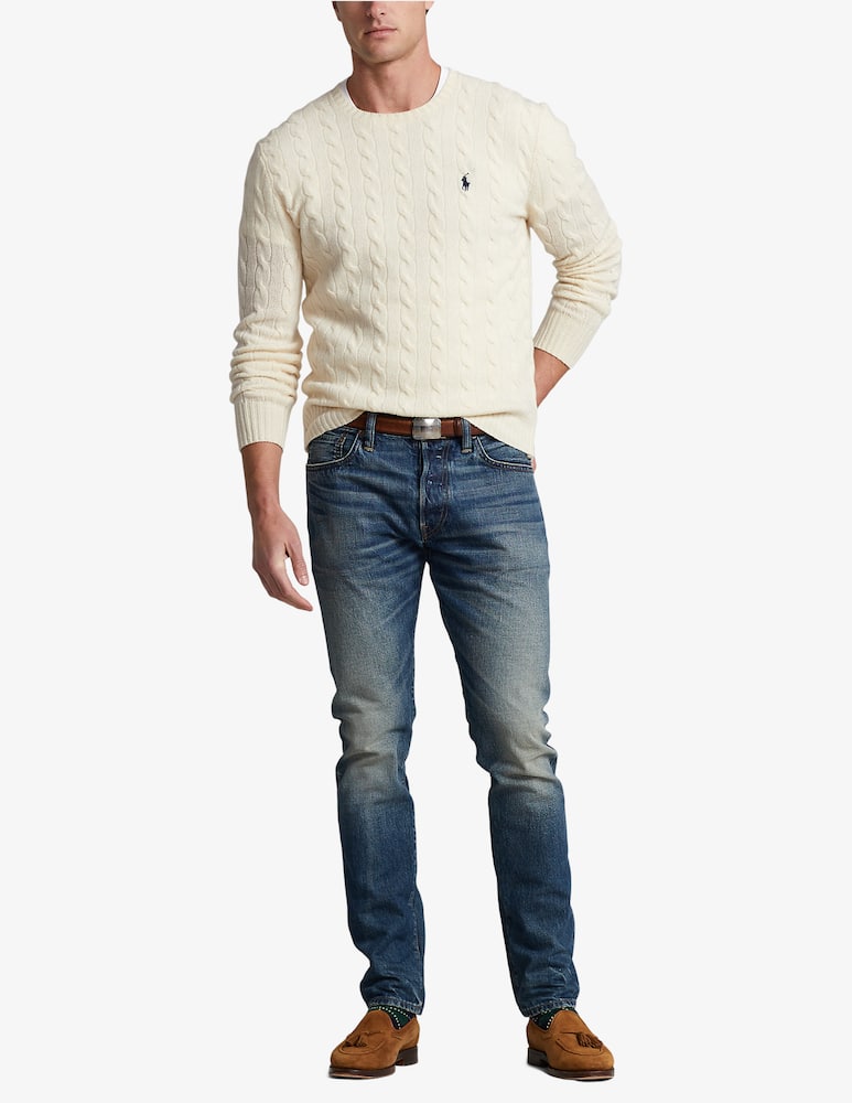 rinascente Polo Ralph Lauren Cable knit crewneck jumper