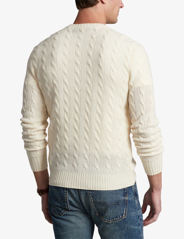 Polo Ralph Lauren Maglia trecce cashmere misto - immagine 3 Polo Ralph Lauren Maglia trecce cashmere misto - immagine 3