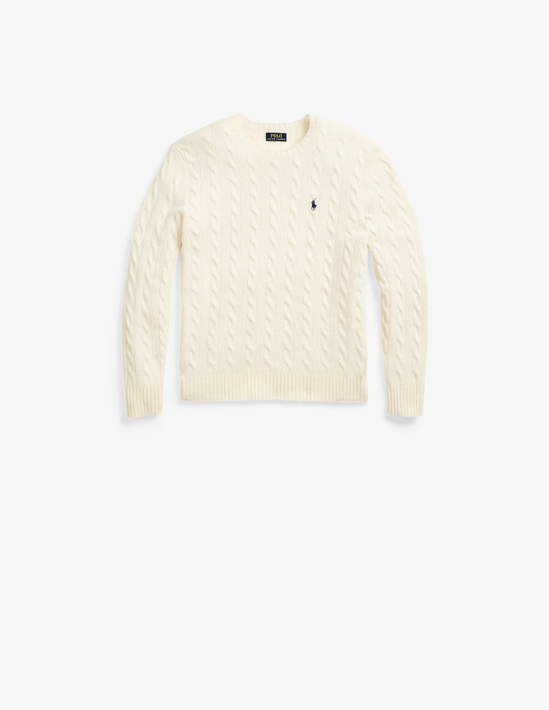 rinascente Polo Ralph Lauren Cable knit crewneck jumper