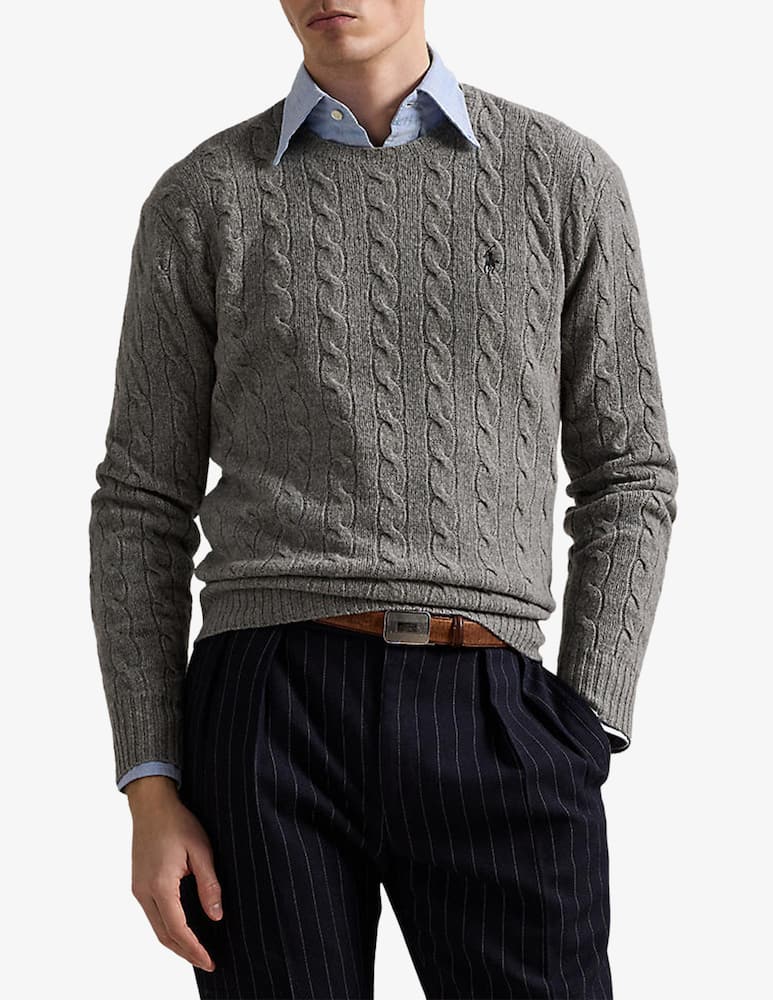 Polo Ralph Lauren Cable knit wool jumper - picture 1