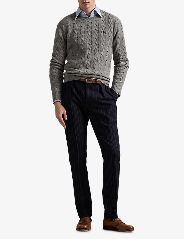 Polo Ralph Lauren Cable knit wool jumper - picture 2