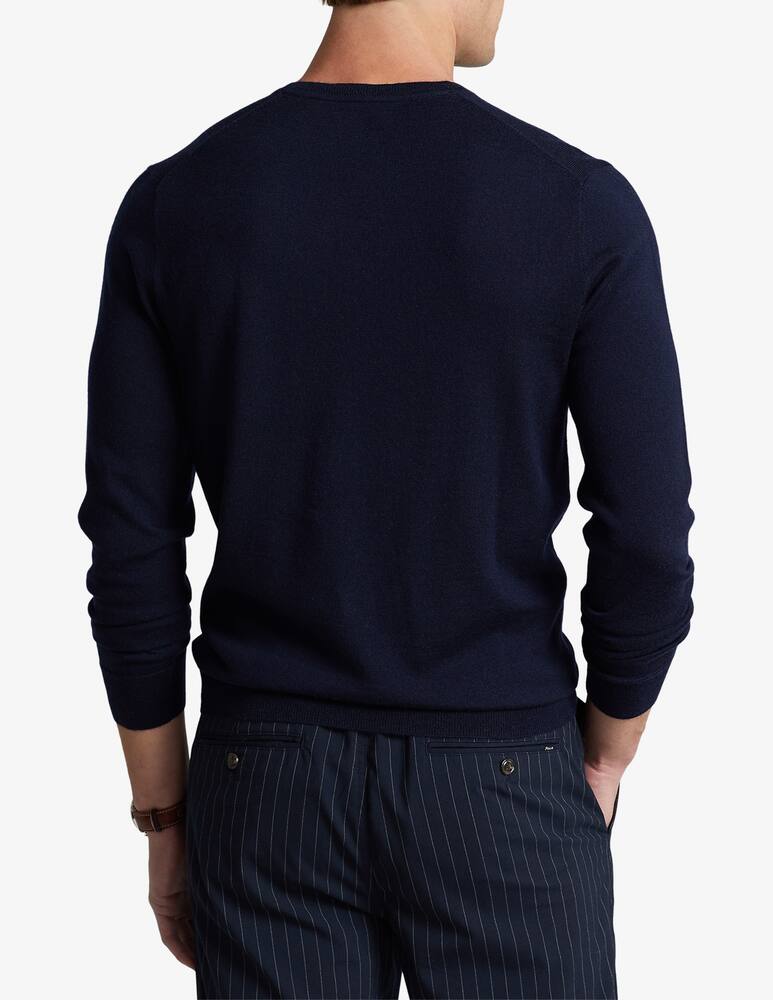 rinascente Polo Ralph Lauren Merino crew sweater - Blue