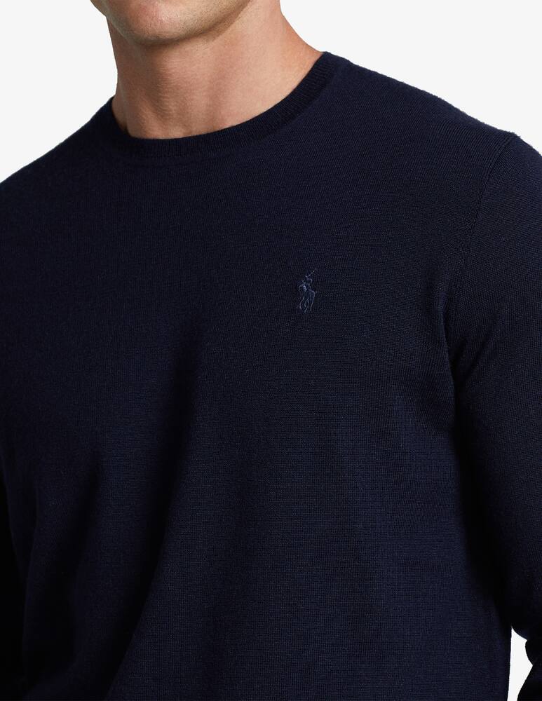 rinascente Polo Ralph Lauren Merino crew sweater - Blue