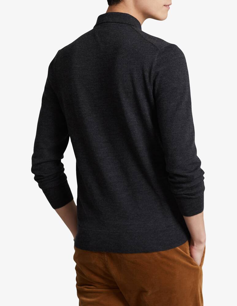 rinascente Polo Ralph Lauren Merino long sleeve polo shirt