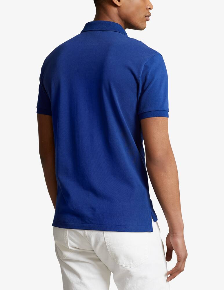 rinascente Polo Ralph Lauren Basic mesh slim short sleeve polo - Blue