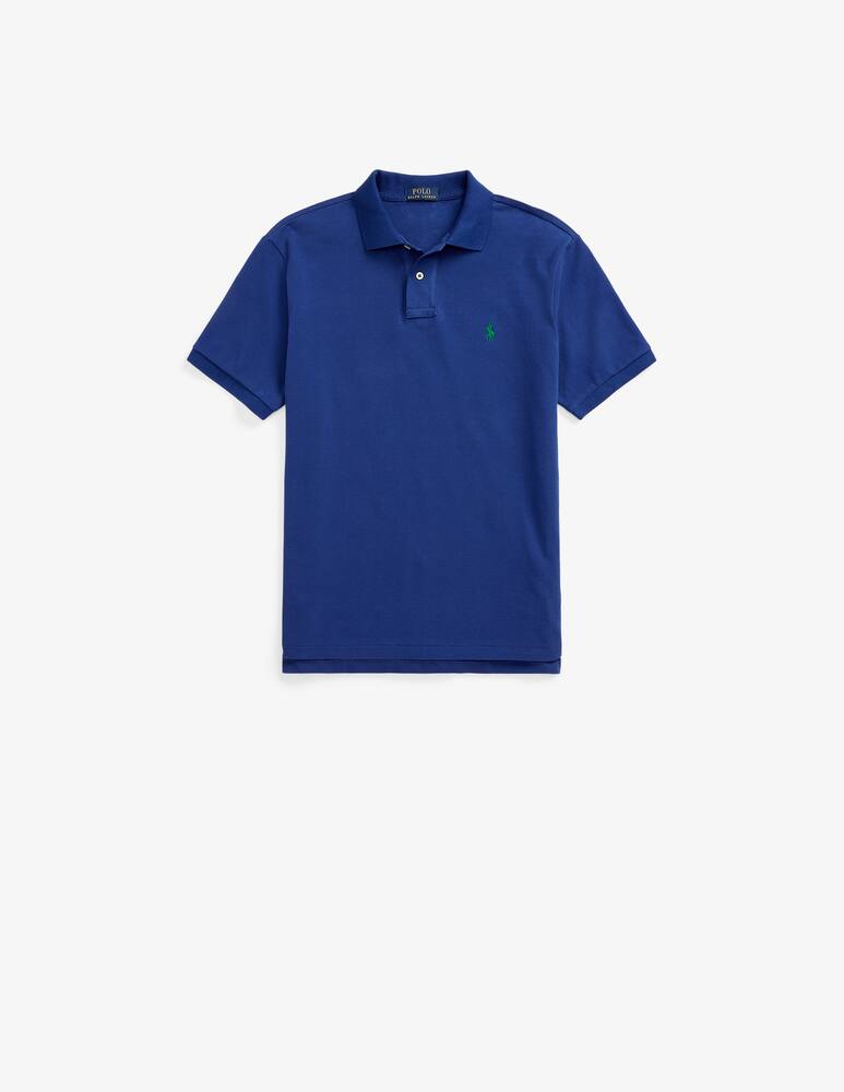 rinascente Polo Ralph Lauren Basic mesh slim short sleeve polo - Blue