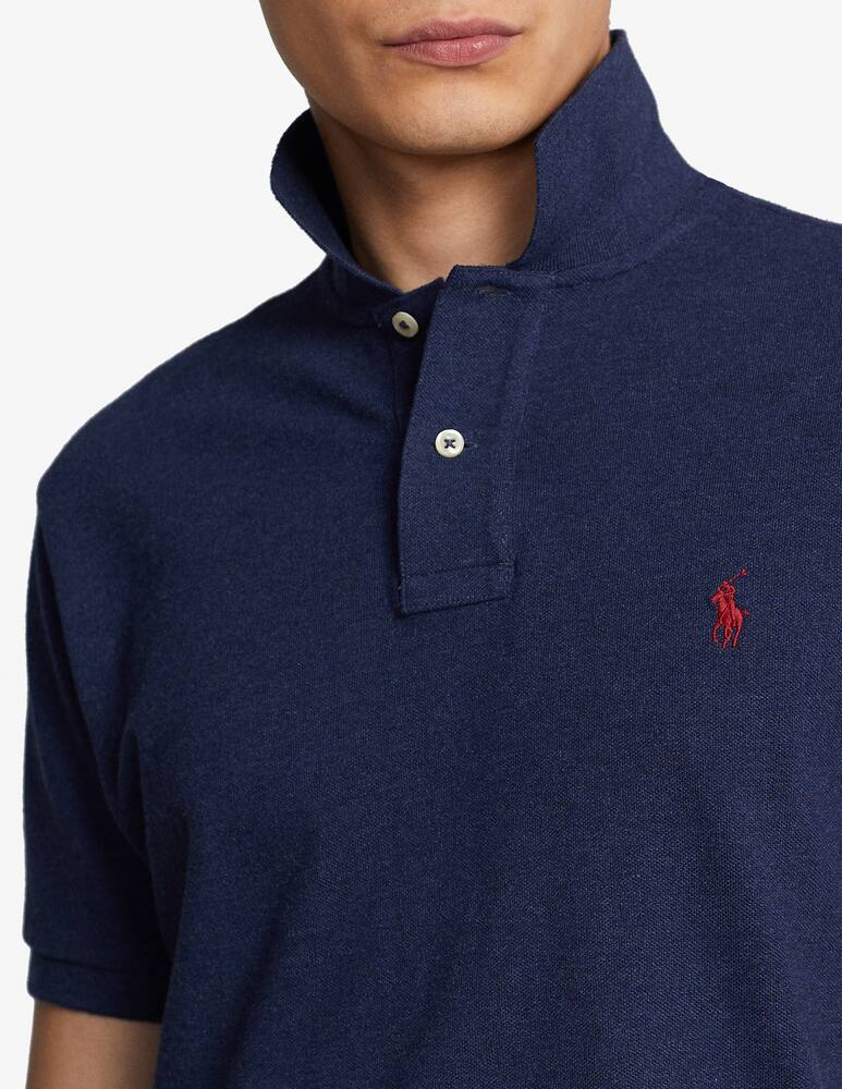 rinascente Polo Ralph Lauren Basic mesh slim short sleeve polo - Blue