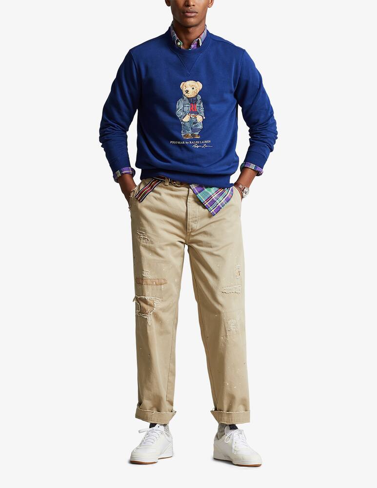 rinascente Polo Ralph Lauren Felpa girocollo bear - Blu