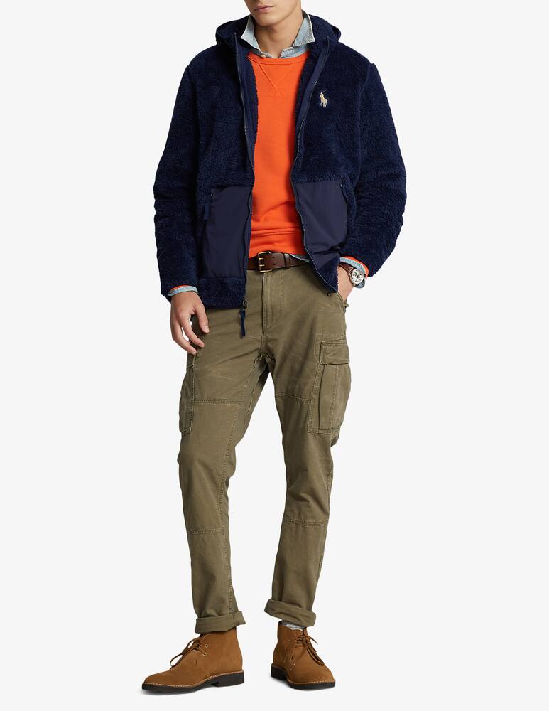 rinascente Polo Ralph Lauren Pile con cerniera con cappuccio bear