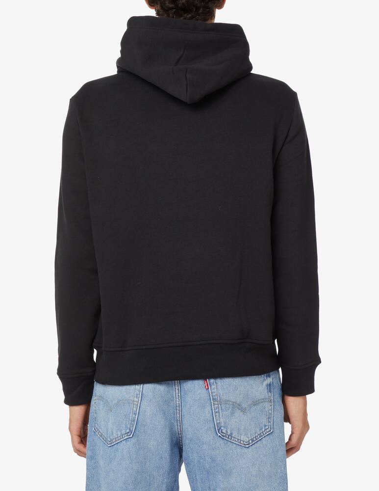 rinascente Polo Ralph Lauren Felpa con cappuccio pony a quadri - Nero