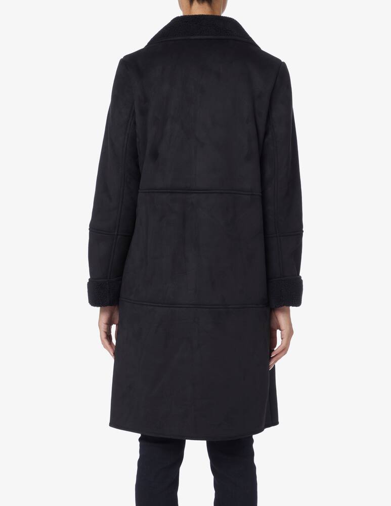 Lauren Ralph Lauren Shearling lined coat - Black - picture 3