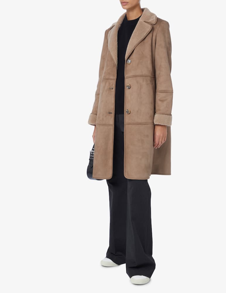 rinascente Lauren Ralph Lauren Cappotto foderato in montone - Marrone