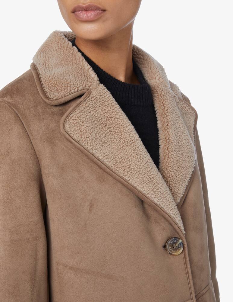 rinascente Lauren Ralph Lauren Cappotto foderato in montone - Marrone