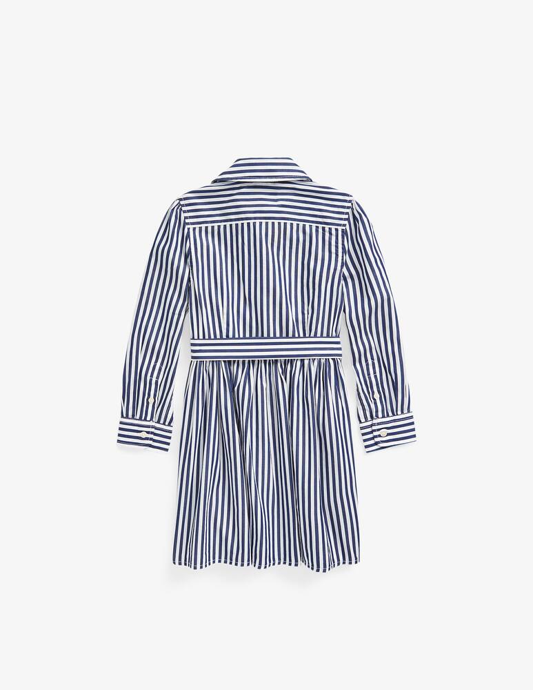 rinascente Polo Ralph Lauren Striped cotton shirt dress - White