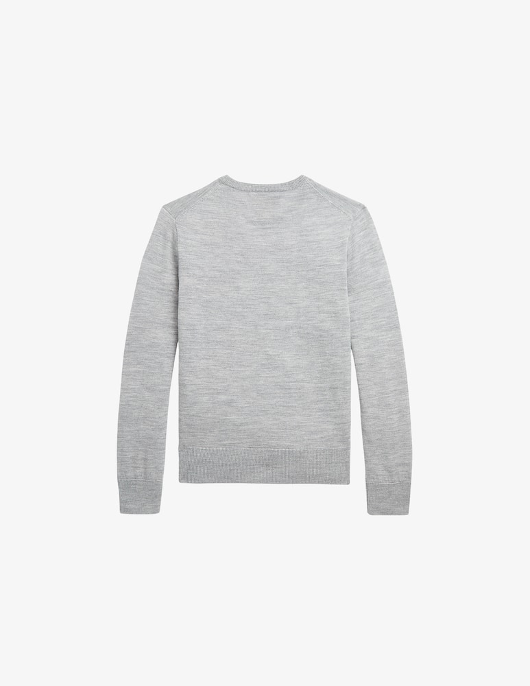 Polo Ralph Lauren Wool jumper - Grey - picture 2 Polo Ralph Lauren Wool jumper - Grey - picture 2