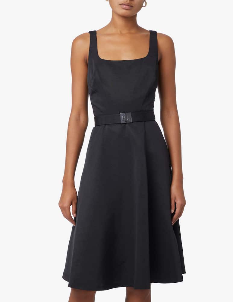 rinascente Lauren Ralph Lauren Vestito midi senza manica Harnany - Nero