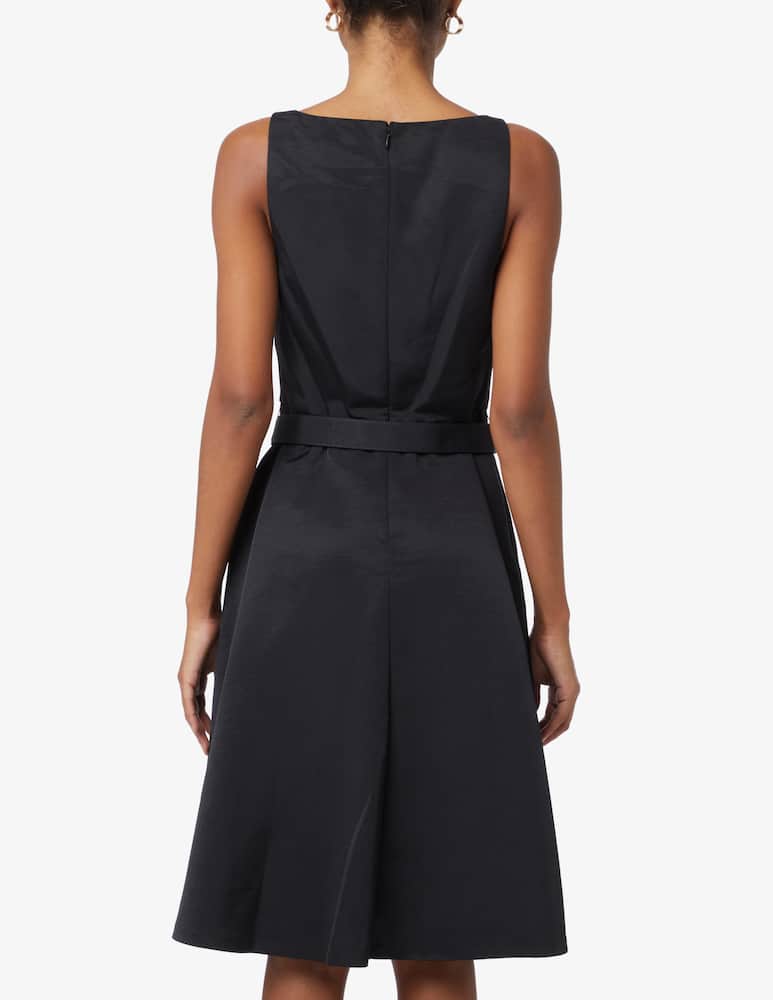 rinascente Lauren Ralph Lauren Vestito midi senza manica Harnany - Nero