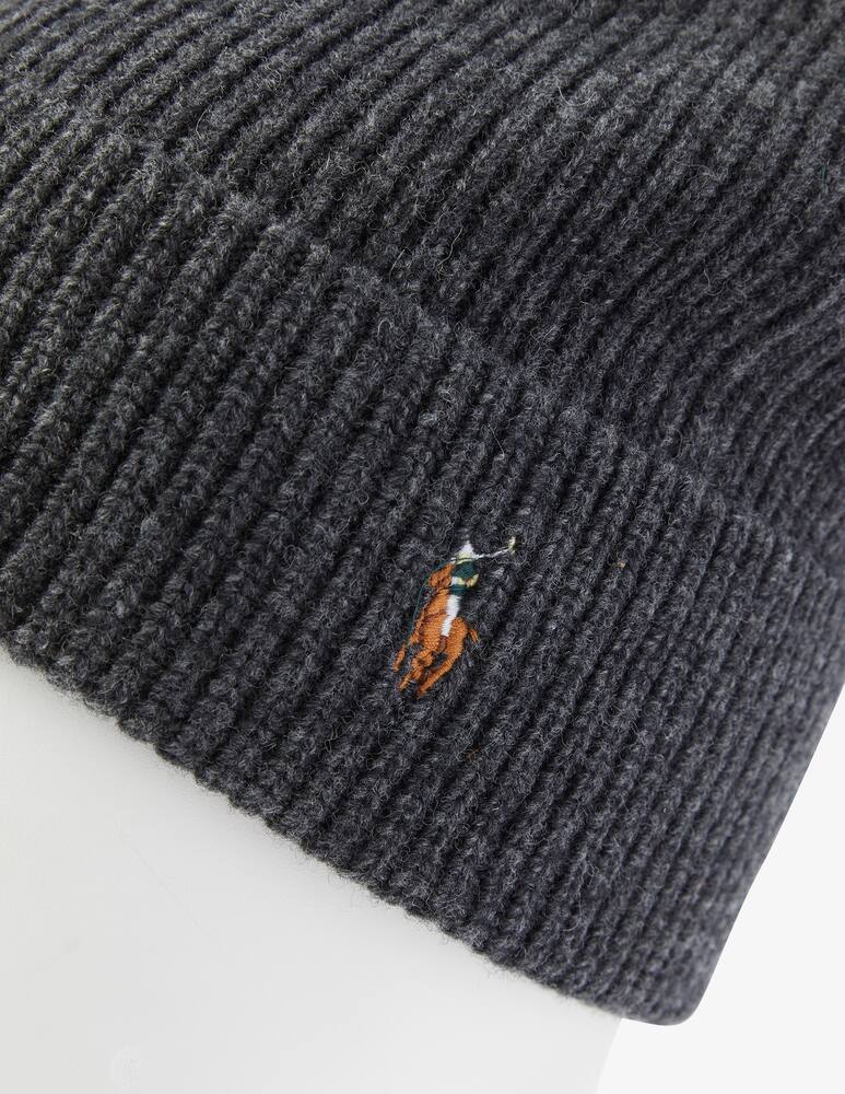 rinascente Polo Ralph Lauren Scarf and beanie signature giftbox - Grey