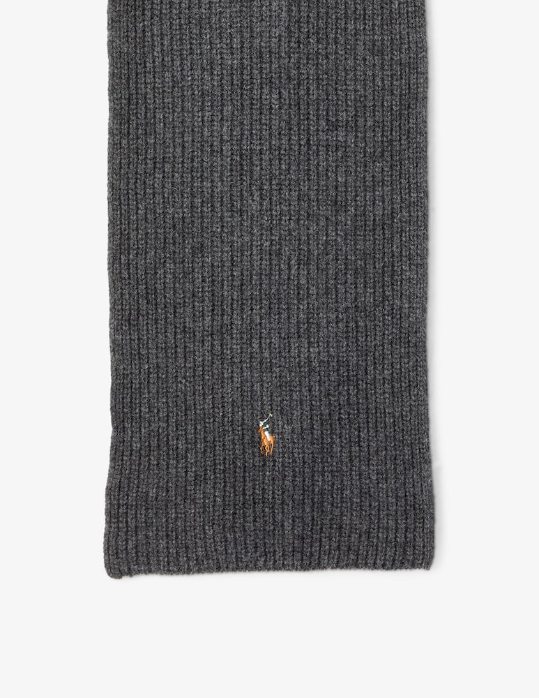 rinascente Polo Ralph Lauren Scarf and beanie signature giftbox - Grey