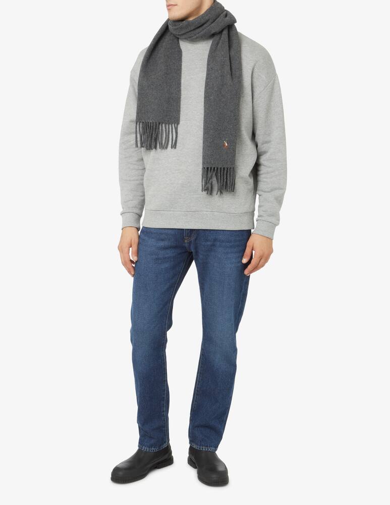 rinascente Polo Ralph Lauren Sig wool scf-scarf-oblong - Grigio