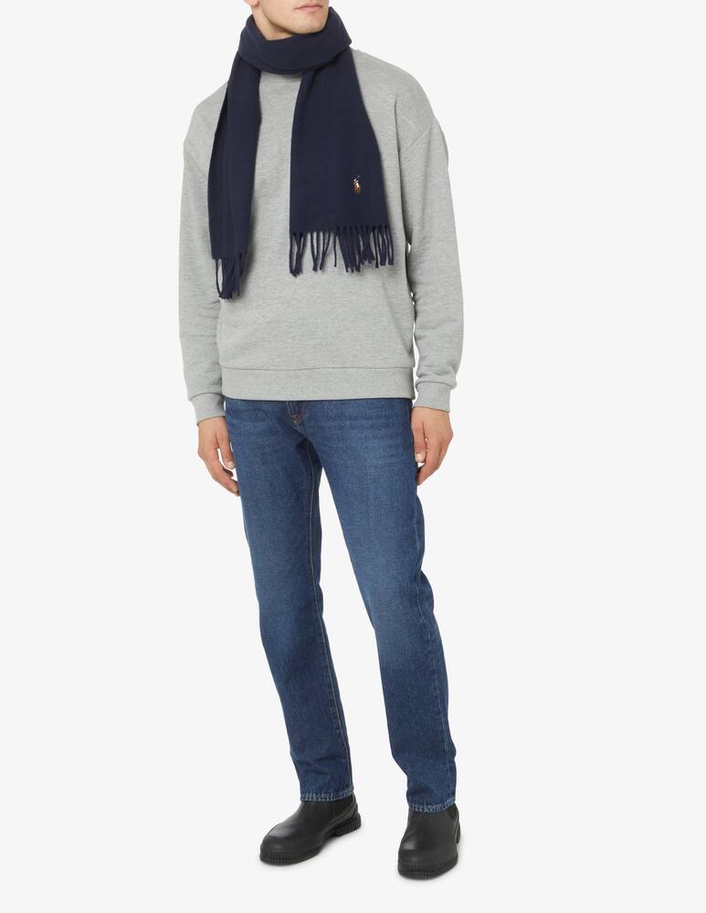 rinascente Polo Ralph Lauren Sig wool scf-scarf-oblong - Blu