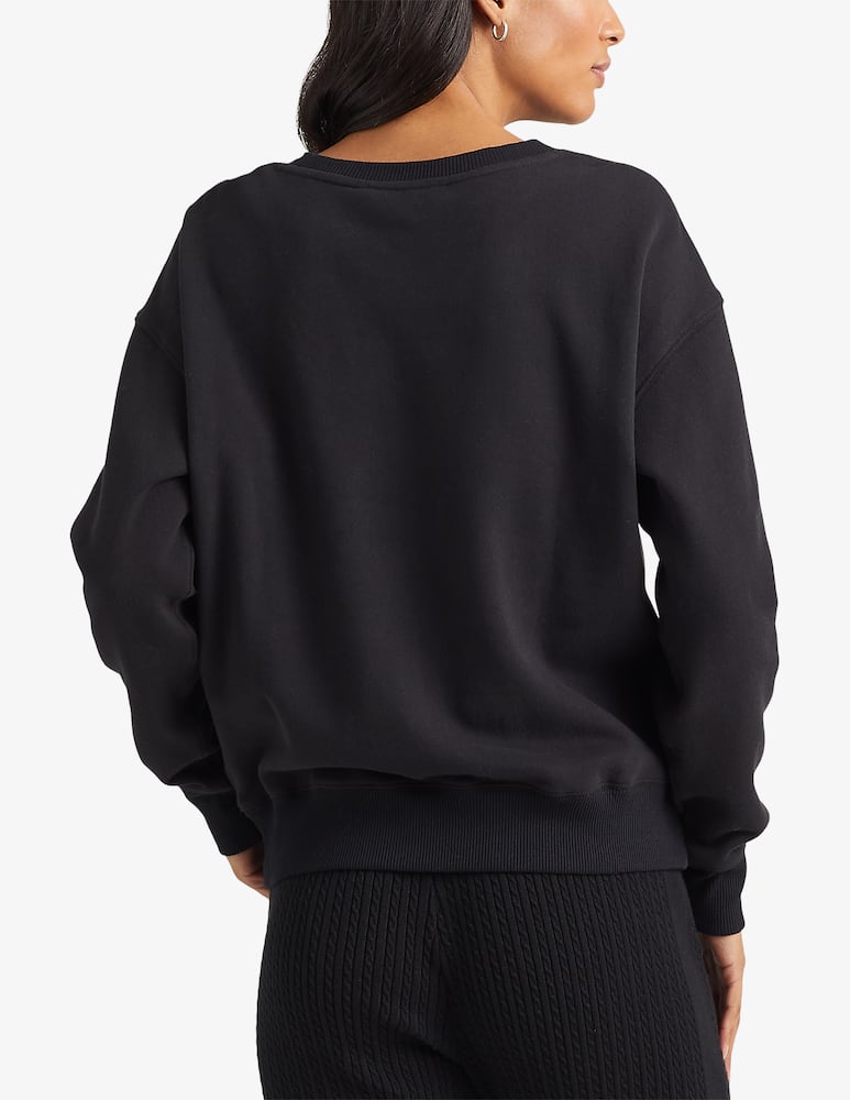 rinascente Lauren Ralph Lauren Kappy long sleeve sweatshirt - Black