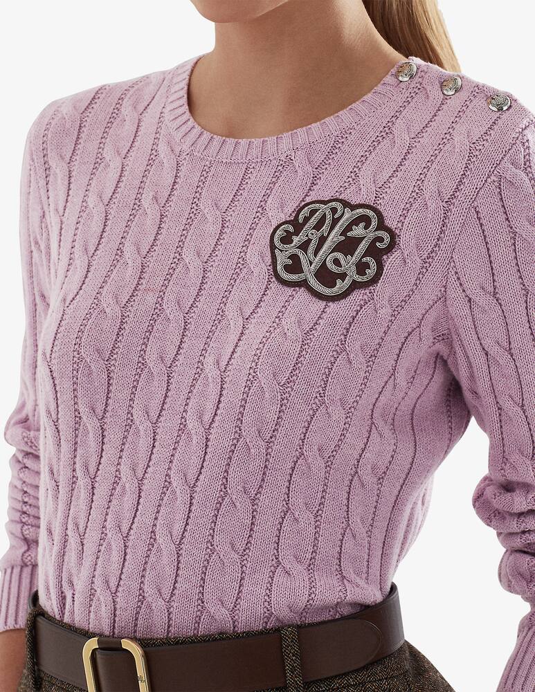 rinascente Lauren Ralph Lauren Maglione a manica lunga Montiva - Viola