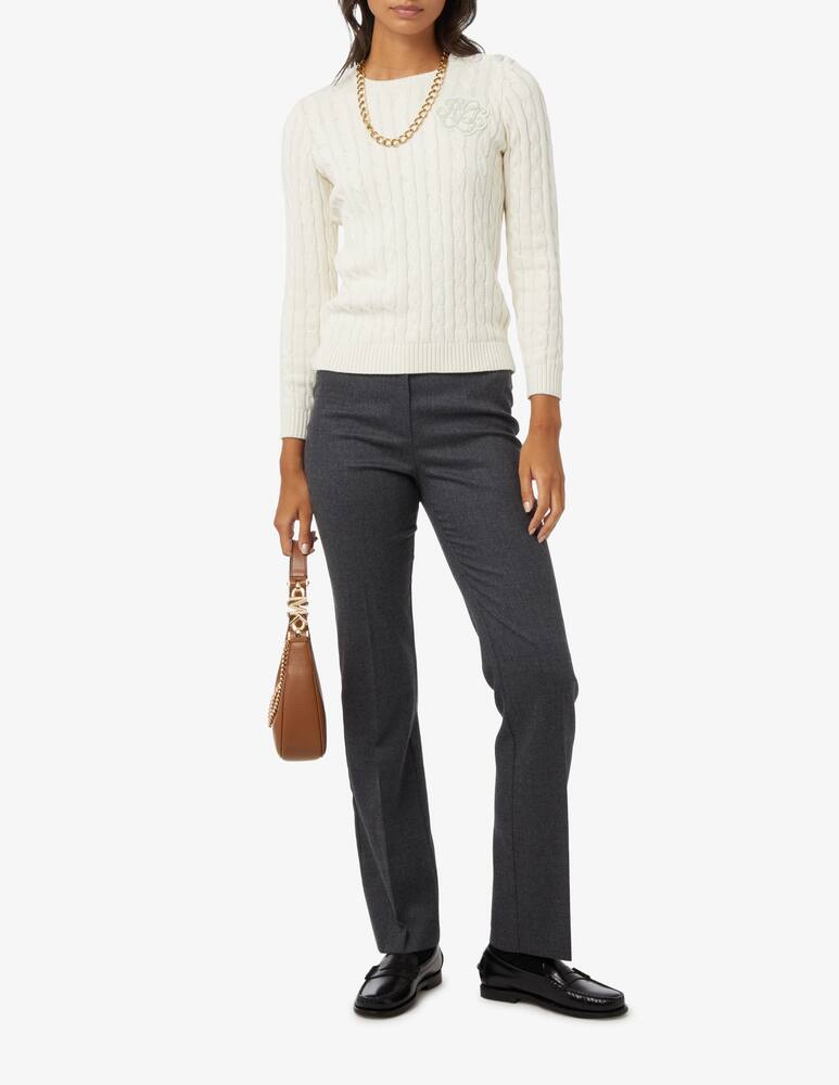 rinascente Lauren Ralph Lauren Maglione a manica lunga Montiva - Bianco