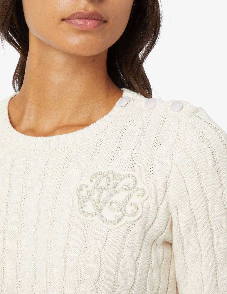 rinascente Lauren Ralph Lauren Maglione a manica lunga Montiva - Bianco