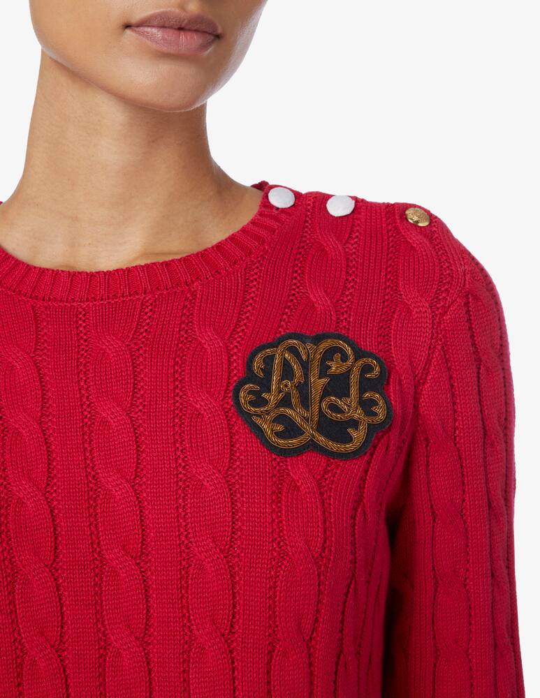 rinascente Lauren Ralph Lauren Maglione a manica lunga Montiva - Rosso