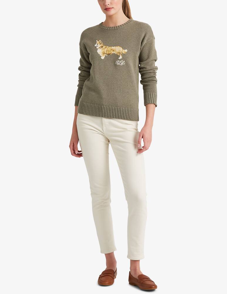 rinascente Lauren Ralph Lauren Aydin intarsia knit cotton jumper - Beige