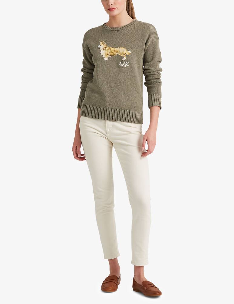rinascente Lauren Ralph Lauren Aydin intarsia knit cotton jumper - Beige