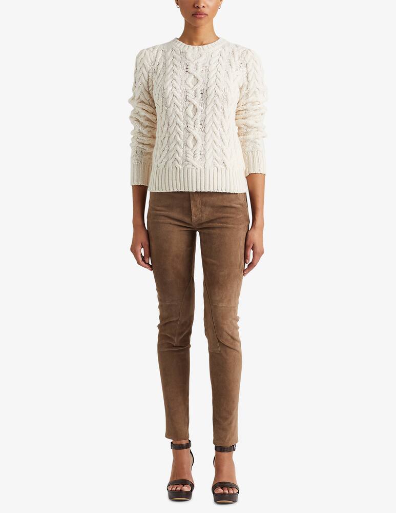 rinascente Lauren Ralph Lauren Braided jumper - White