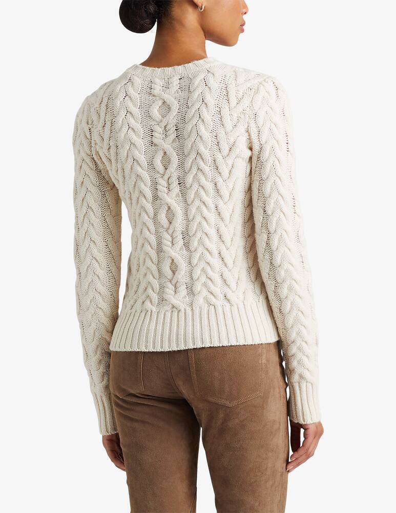 rinascente Lauren Ralph Lauren Braided jumper - White