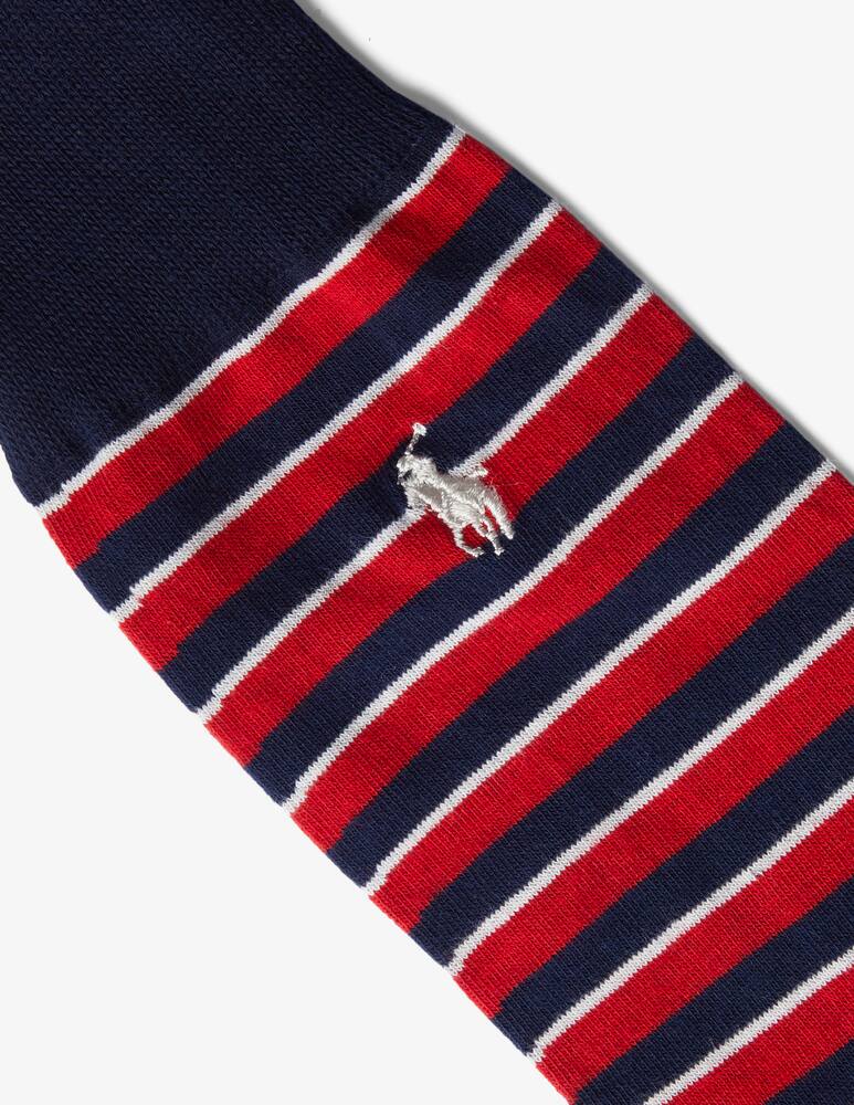 rinascente Polo Ralph Lauren Aob/stripe-crew sock-2 pack - Blu