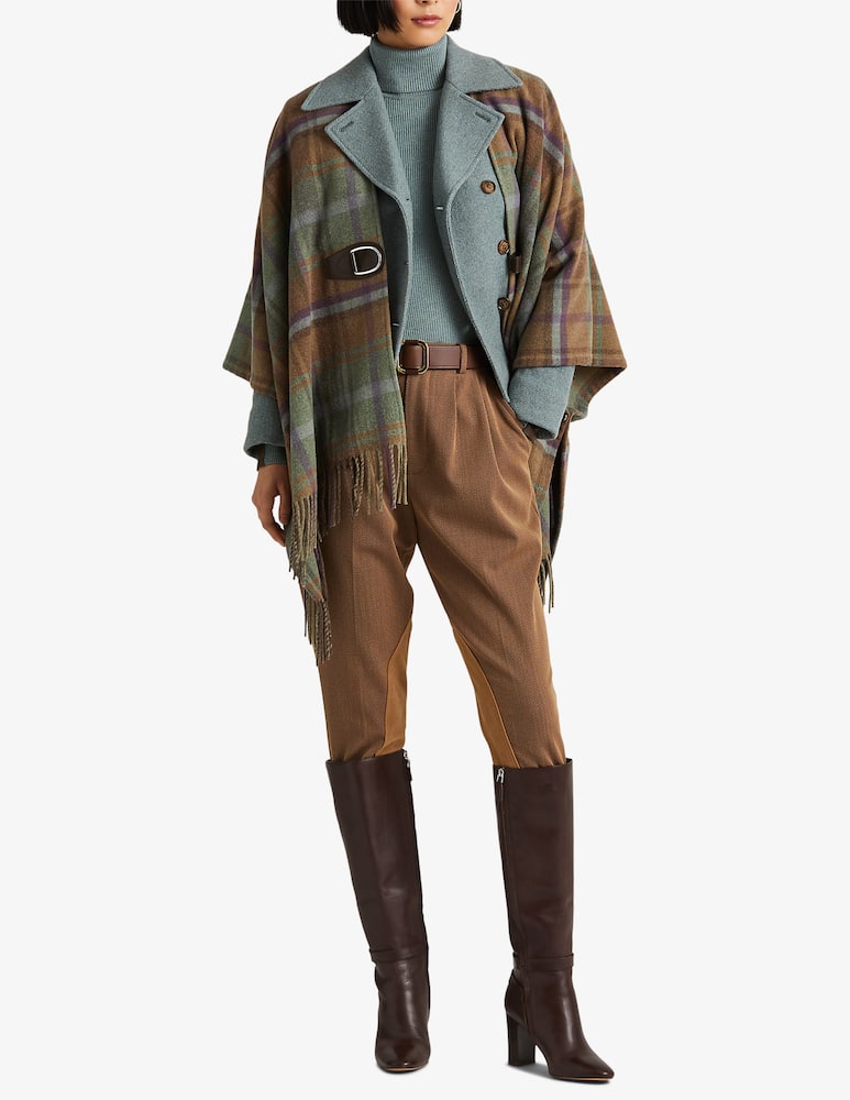 rinascente Lauren Ralph Lauren Poncho in misto lana Vladriana - Multicolor