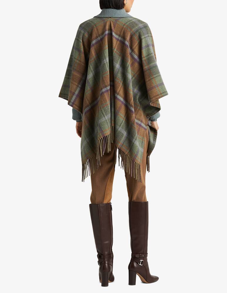 rinascente Lauren Ralph Lauren Poncho in misto lana Vladriana - Multicolor