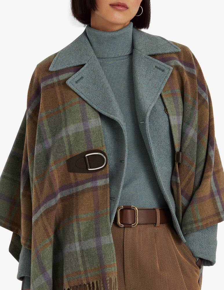 rinascente Lauren Ralph Lauren Poncho in misto lana Vladriana - Multicolor