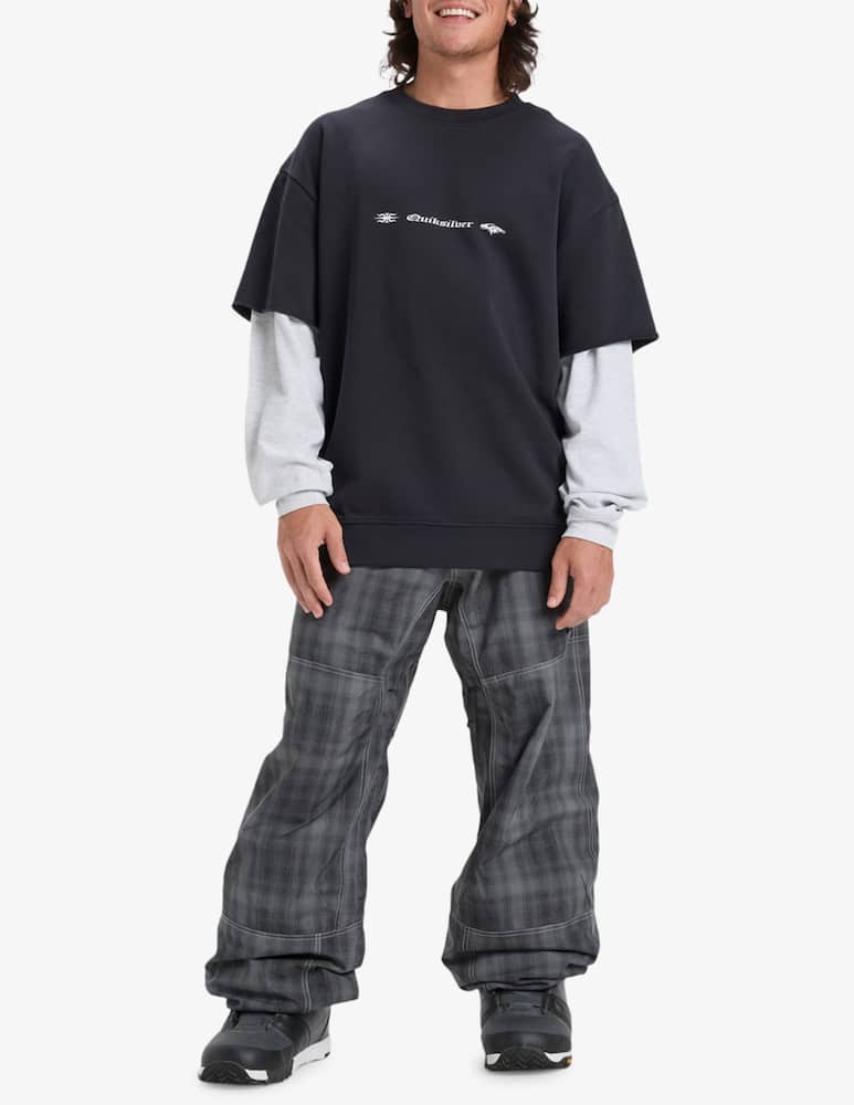 rinascente Quiksilver Snow plaid trousers
