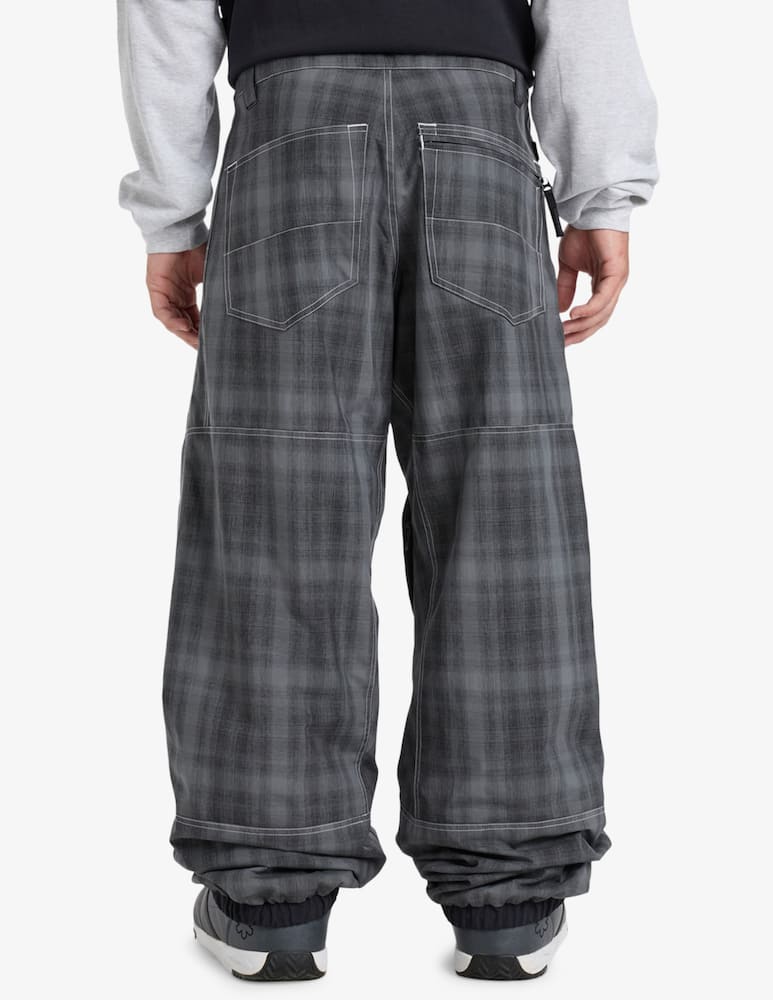 rinascente Quiksilver Snow plaid trousers