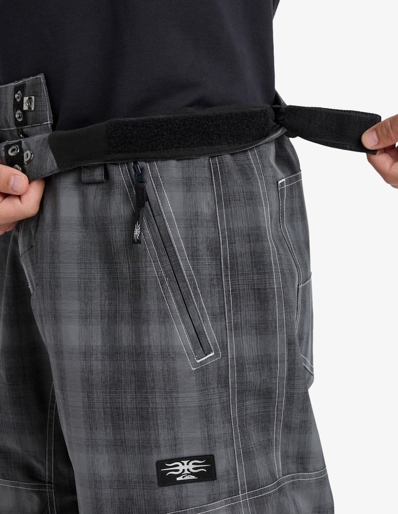 rinascente Quiksilver Snow plaid trousers